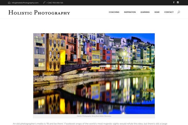 Site using Photonic Gallery for Flickr, Picasa, SmugMug, 500px, Zenfolio and Instagram plugin