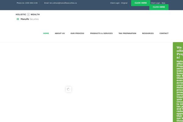 holisticwealth.ca site used Finance