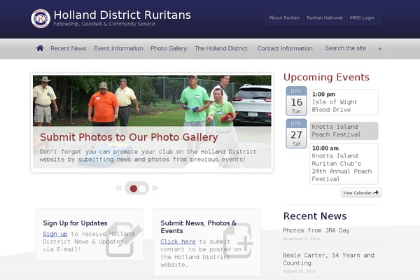 hollanddistrictruritans.com site used Ruritan