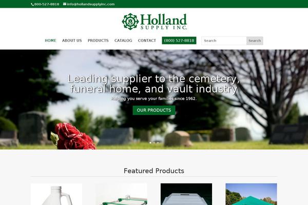 hollandsupplyinc.com site used Vc-divi