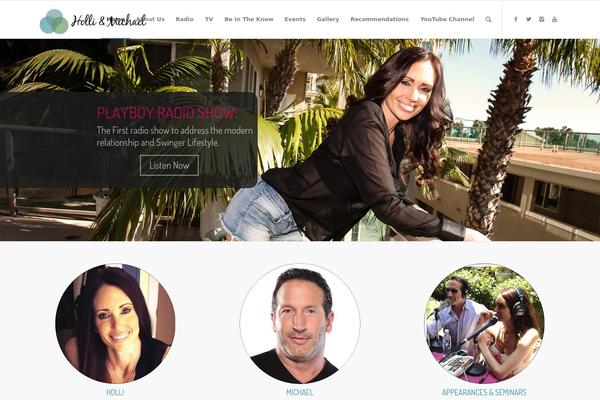 Enfold theme site design template sample