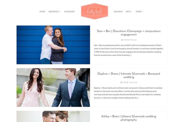 Tripod theme site design template sample