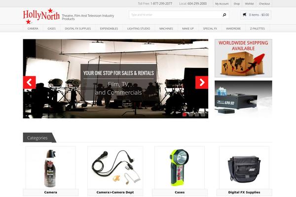 Flatsome theme site design template sample