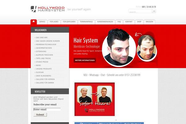 hollywood-hairsystem.de site used Hollywood
