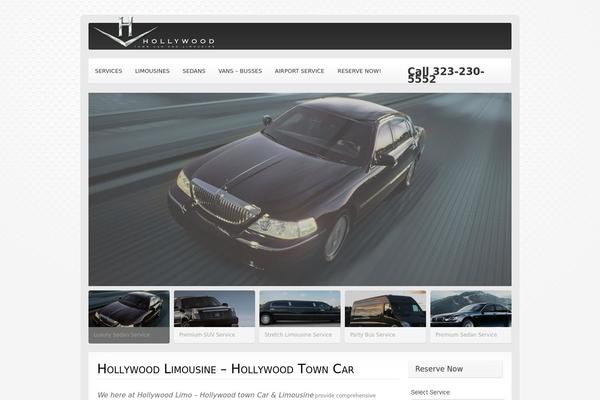 hollywood-limo.com site used Theme1757