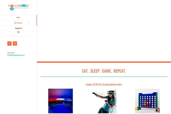 Avada theme site design template sample