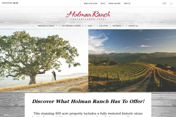 holmanranch.com site used Holmanranch2015