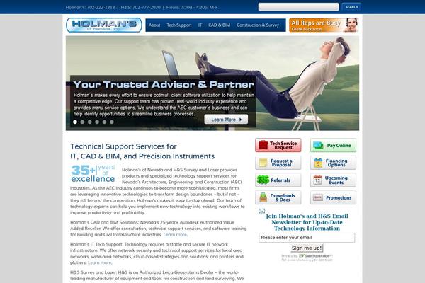 holmansnv.com site used Ci4