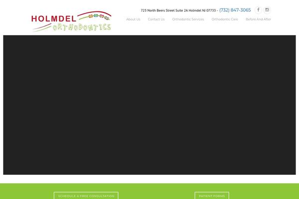 holmdelortho.com site used Construction_v2.0.7
