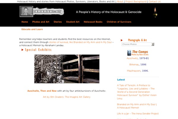 Thesis 1.8.5 theme site design template sample