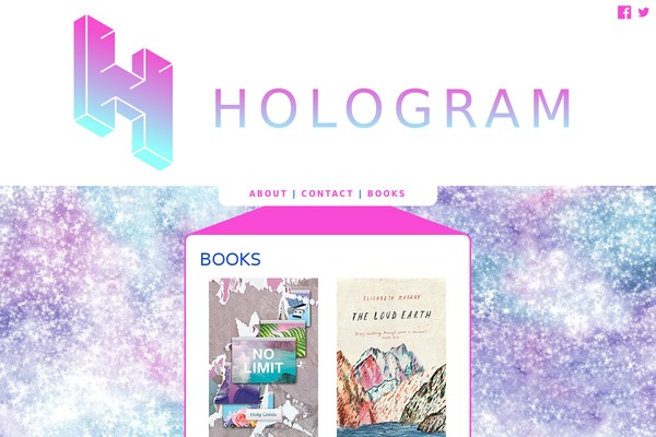 hologrambooks.com.au site used Hologram
