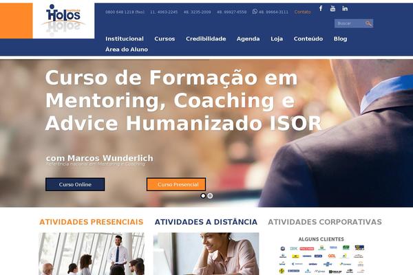 holos.org.br site used Holos
