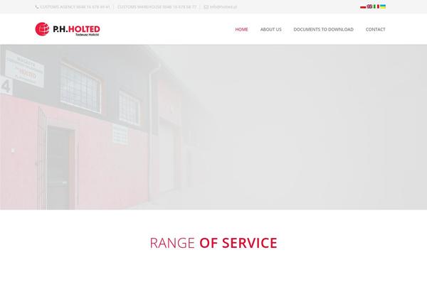 Durus theme site design template sample