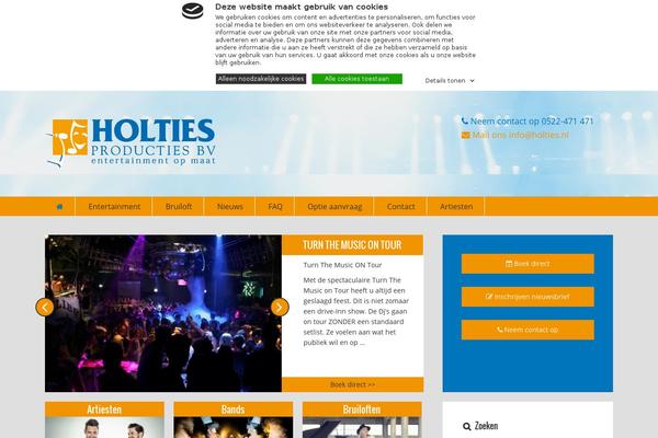 holties.nl site used Holties