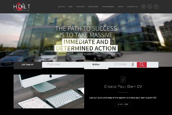 holt theme websites examples