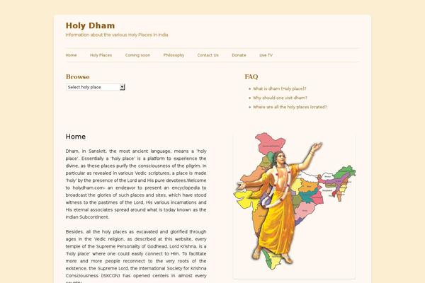 holydham.com site used Holydham-child