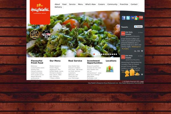 holyfalafel.ca site used Holyfalafel