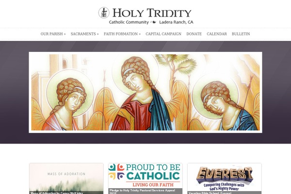 holytrinityladera.org site used Holytrinity