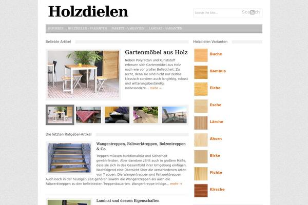 holzdielen.org site used Simplee