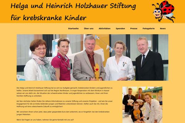 holzhauer-stiftung.de site used Alante