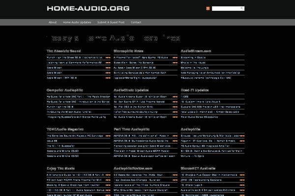 home-audio.org site used Onenews Premium