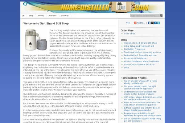 home-distiller.com site used 80