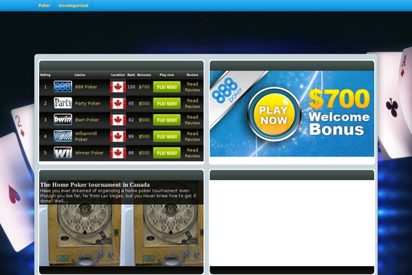 home-poker.ca site used Home-poker