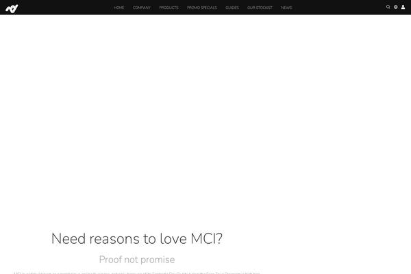 home.mci-world.com site used Mci