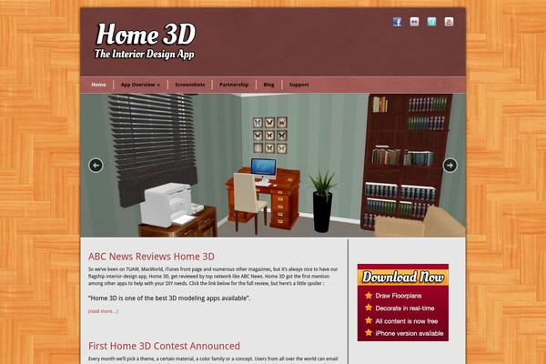 home3dapp.com site used Modernize