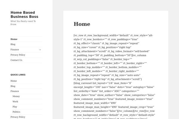 Site using Wp-show-posts plugin