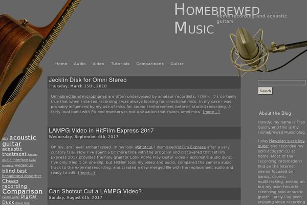 homebrewedmusic.com site used Dabigpicture