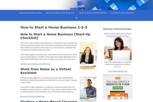 GeneratePress theme site design template sample