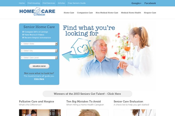 homecarechoice.com site used Hccbeta