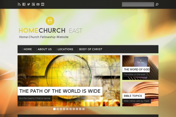 Resurrect theme site design template sample