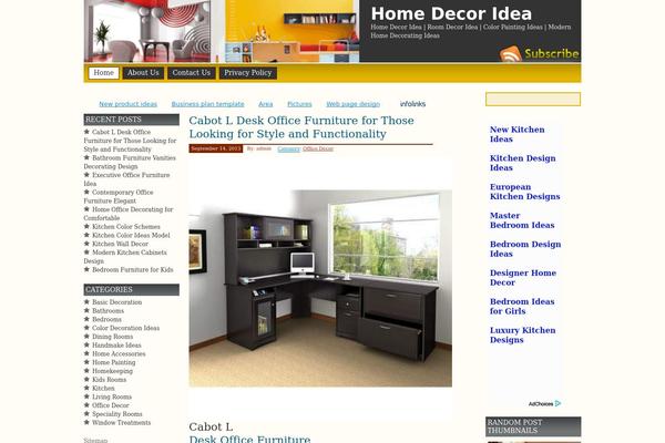 homedecor-idea.com site used Prosumer