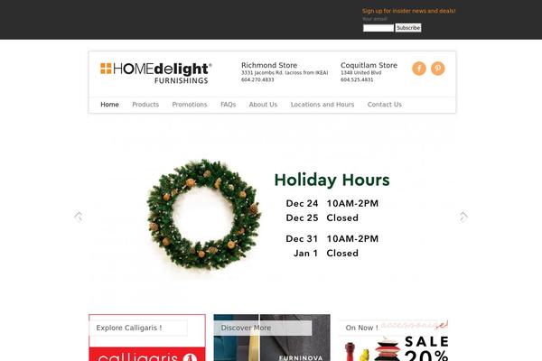 homedelight.ca site used Homedelightfurnishings