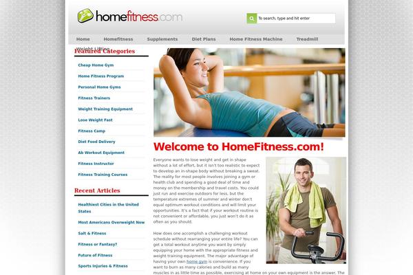 homefitness.com site used Ddc