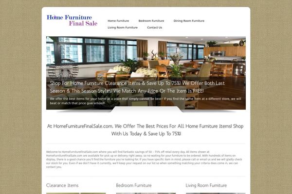 Dzonia theme site design template sample