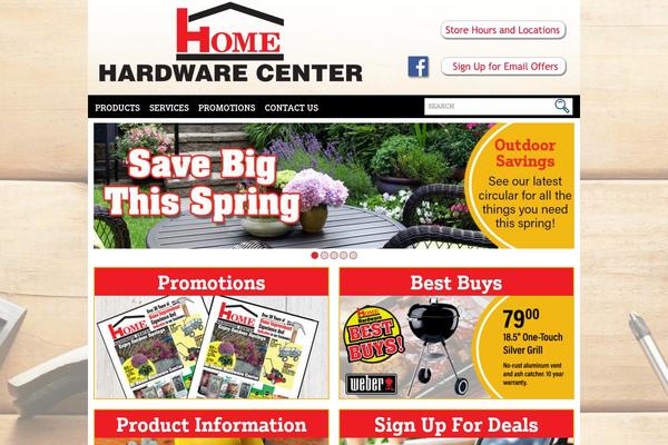 homehardwarecenter.com site used Retailer-site