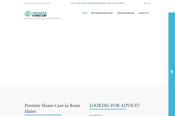 KindlyCare theme site design template sample