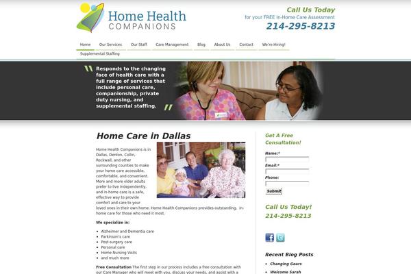 homehealthcompanions.com site used Homehealth