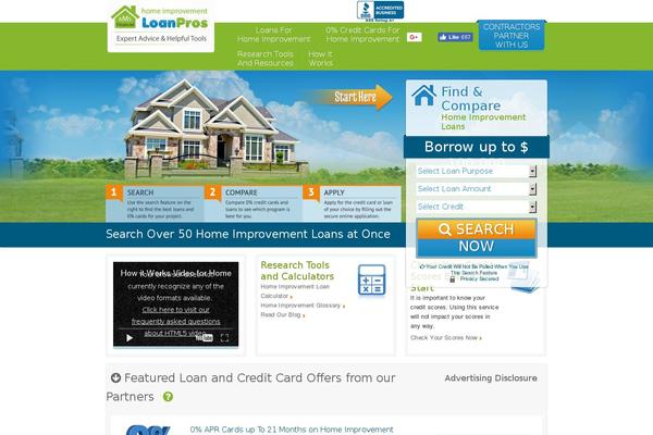 homeimprovementloanpros.com site used Home_loan