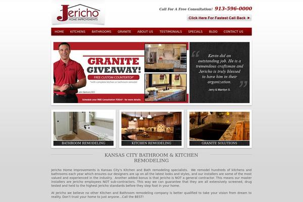 Jericho website example screenshot