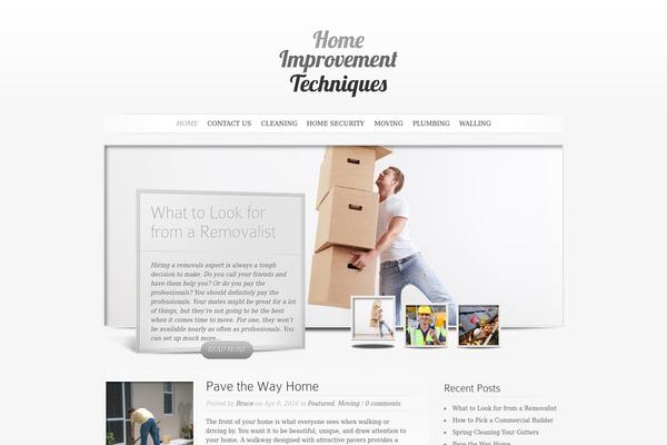 SimplePress theme site design template sample