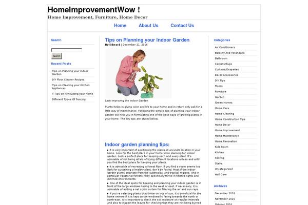 homeimprovementwow.com site used Rockinnewspaper_3col_1_0_1545