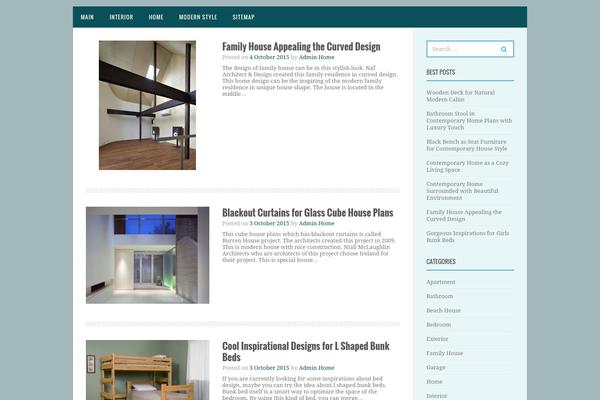 Ultimage theme site design template sample