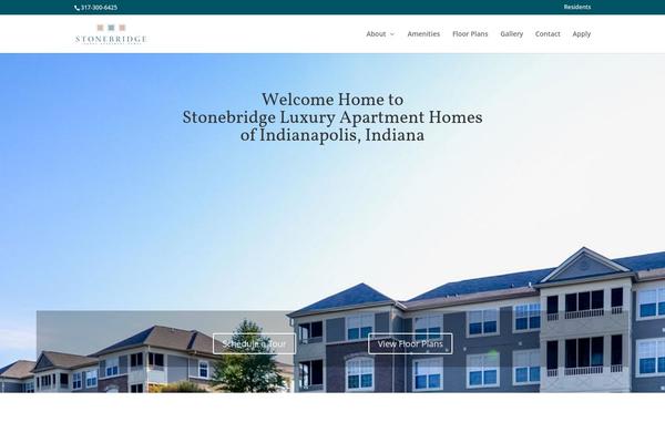 Divi theme site design template sample