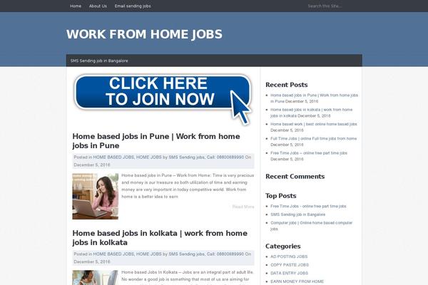 homejob.co.in site used JustBlue