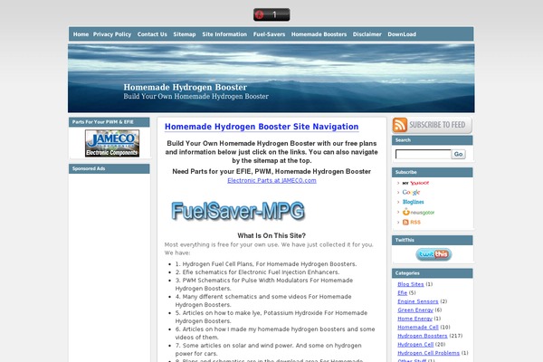 homemadehydrogenbooster.com site used Xeiro