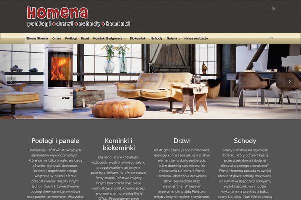 homena.com.pl site used evolve